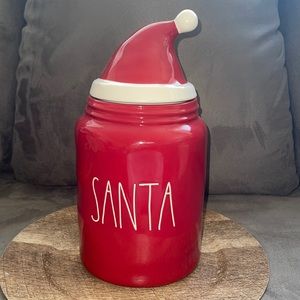 Rae Dunn Santa canister